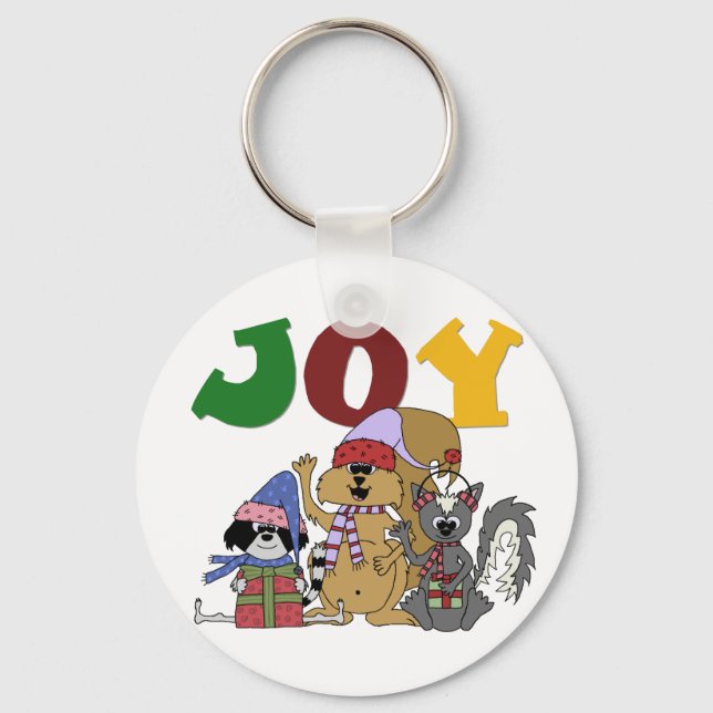 Critter Joy Tshirts und Geschenke Schlüsselanhänger (Vorderseite)