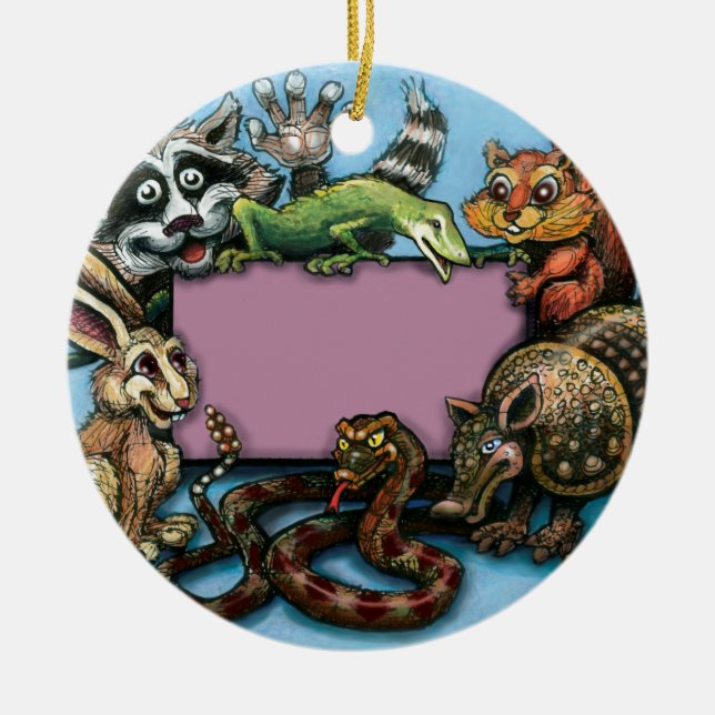 Critter Keramik Ornament (Vorne)
