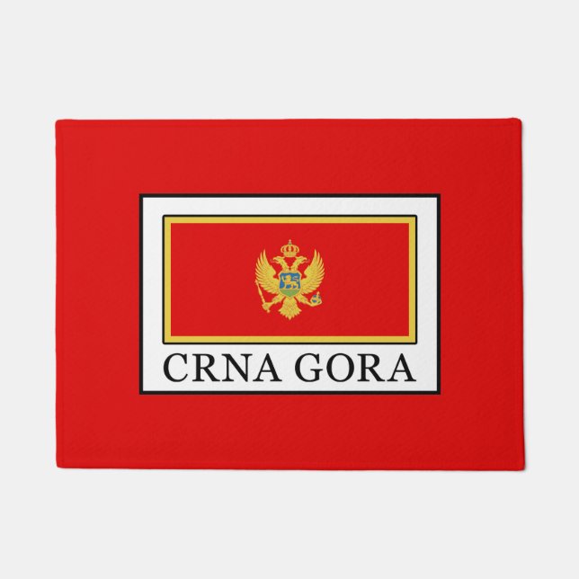 Crna Gora Fußmatte (Vorderseite)