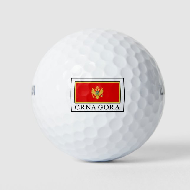 Crna Gora Golfball (Vorderseite)