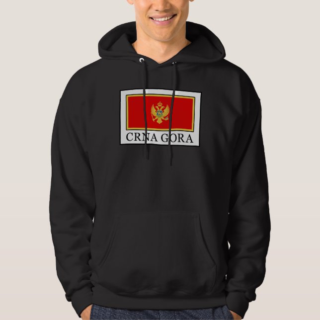 Crna Gora Hoodie (Vorderseite)