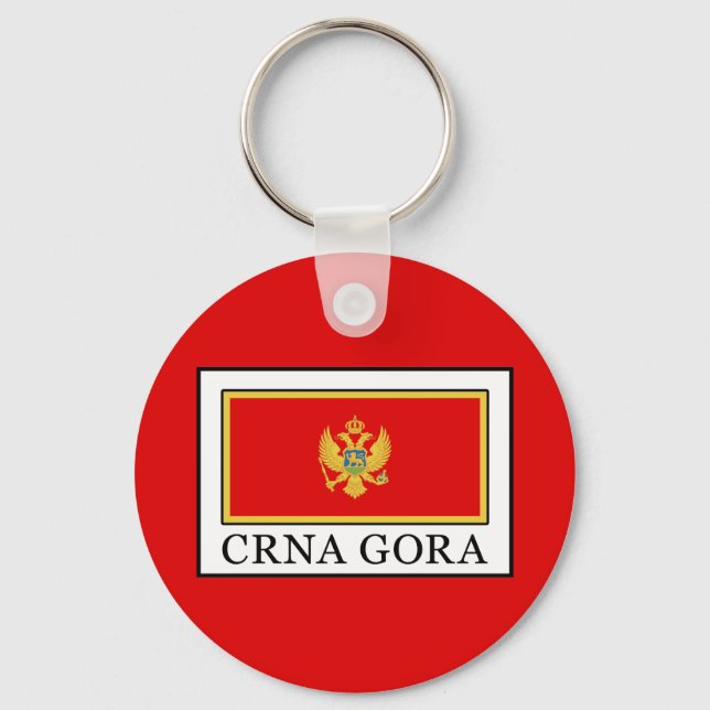 Crna Gora Schlüsselanhänger (Vorderseite)