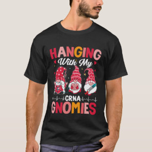 CRNA-Krankenschwester Krankenhaus Anästhesie Hängt T-Shirt
