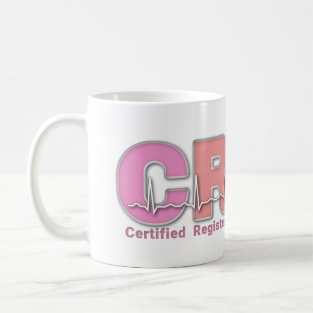 CRNA Nurse Anästhesist  Kaffeetasse (Links)