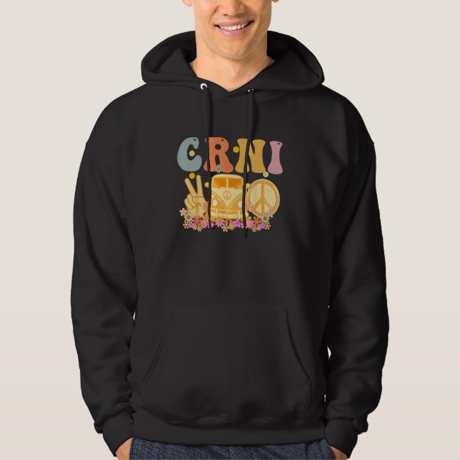 CRNI Groovy Hippie Retro Week Appreciation Hoodie (Vorderseite)