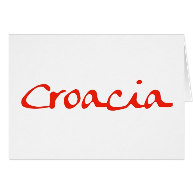 Croacia (Vorderseite (Horizontal))