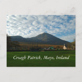 Croagh Patrick, Mayo Irland Postkarte