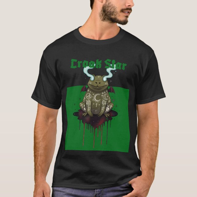 Croak Star T-Shirt (Vorderseite)