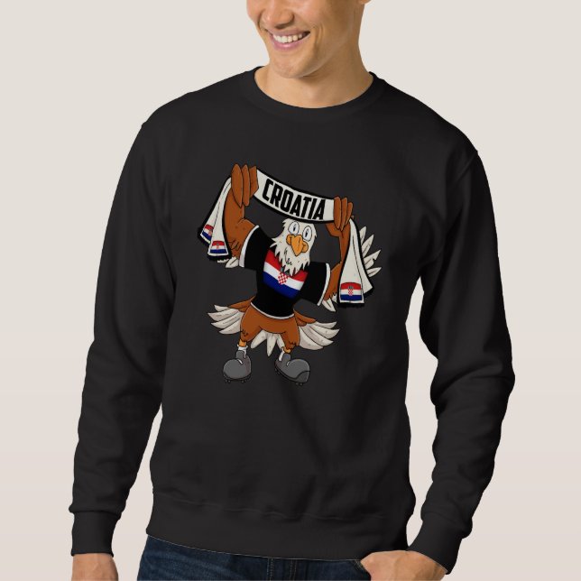 Croatia eagle sweatshirt (Vorderseite)