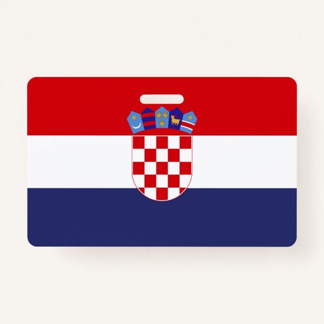 Croatia flag ausweis (Vorderseite)