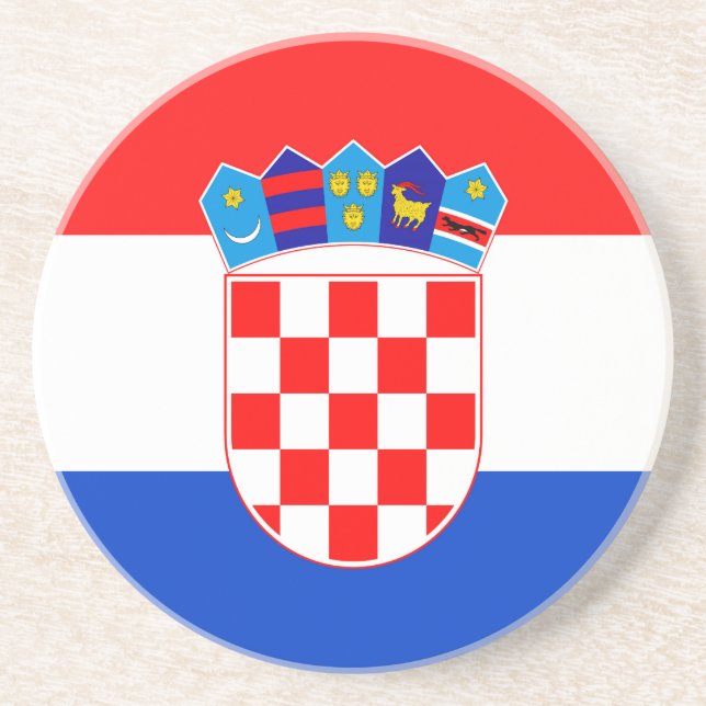 Croatia Getränkeuntersetzer (Vorne)