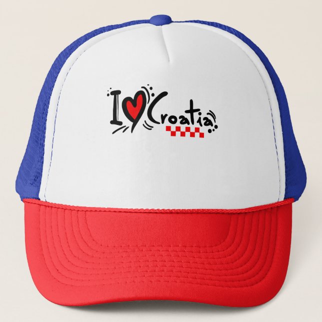 Croatia hrvatska kroatien hrv hr adria turism sea truckerkappe (Vorderseite)