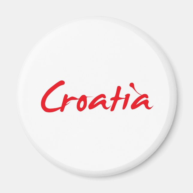 CROATIA MAGNET (Vorne)