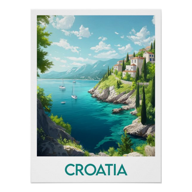 Croatia Poster (Vorderseite)