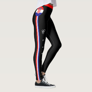 Croatie & Drapeau croate leggings / sports