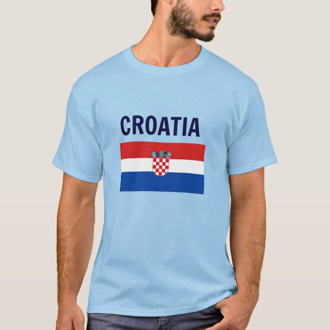 Croatie - Drapeau de Croatie T-shirt (Devant)