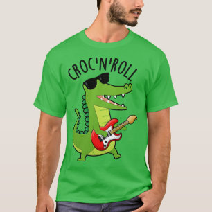 Croc N Roll Lustige Krokodil-Wortspiele 1 T-Shirt