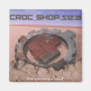 CROC SHOP "Best Of" CD-Abdeckung Magnet