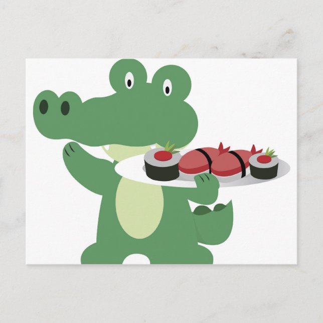 CrocDonalds Postkarte (Vorderseite)