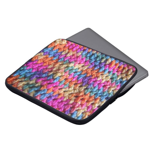Crochet 1 Laptop-Sieb Laptopschutzhülle (Vorne Oben)