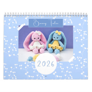 Crochet Bunny Calendrier 2026 - Artisanat de la Fa