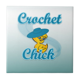 Crochet Chick #3 Fliese