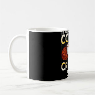 Crochet Coffee and Lover Knitter T - Shirt Kaffeetasse