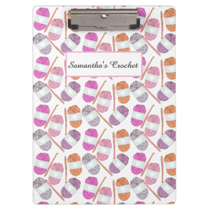 Crochet Craft Yarn Klemmbrett