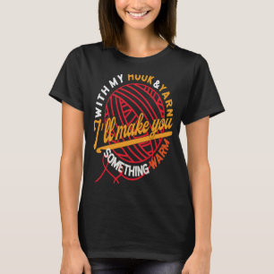 Crochet Crocheter Quilting Nähen Oma Mama T-Shirt