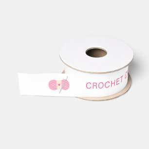 Crochet Crocheting - benutzerdefinierter Firmennam Ripsband