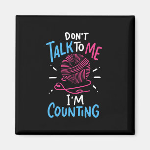 Crochet Crocheting Magnet