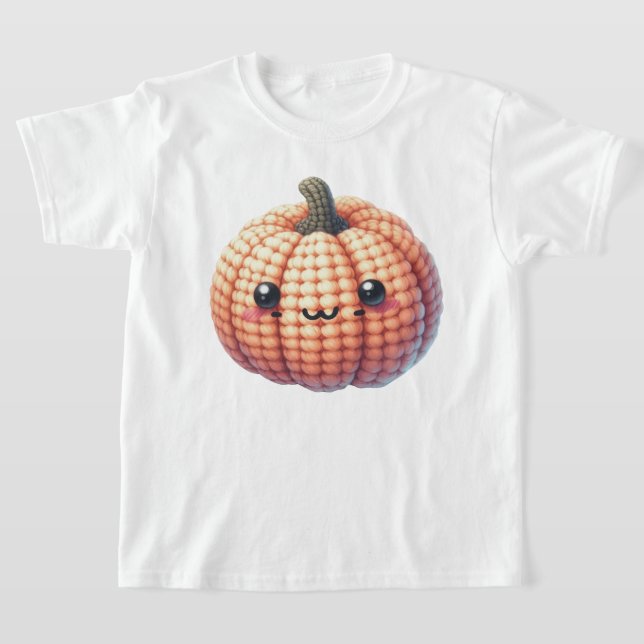 Crochet Cute Pumpkin T-Shirt (Ablage )