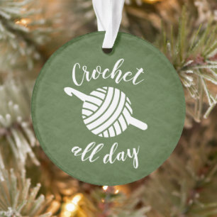 Crochet den ganzen Tag ・ Garnoballen & Hakenkuns Ornament