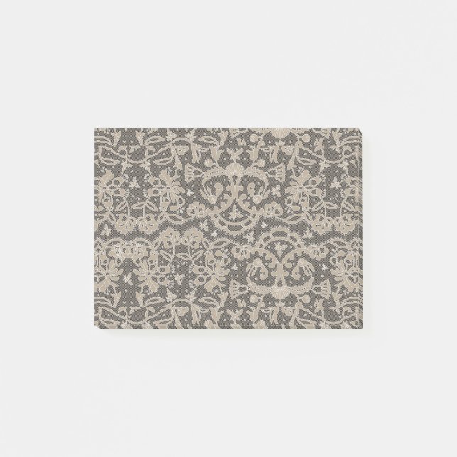 Crochet Embroidery Creation Post-it Klebezettel (Vorderseite)