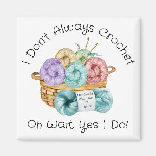 Crochet Funny Personalisiert Magnet