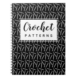 Crochet Hooks Yarn Handwerk Muster organisieren Du Notizblock
