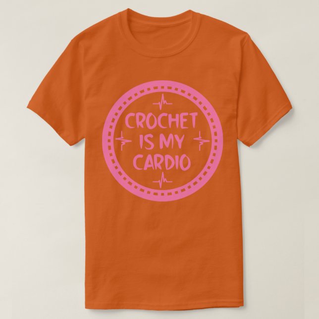 Crochet ist mein Diät 1 T-Shirt (Design vorne)