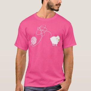 Crochet Knitter I Knitter Lover I Crocheting Shee T-Shirt