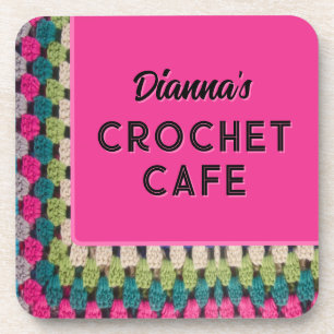 Crochet Liebhaber Geschenk! Custom niedlich Kitche Getränkeuntersetzer