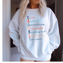 Crochet Lover Acrostic Sweatshirt