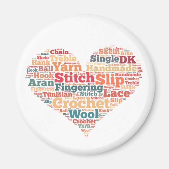 Crochet Magnet (Vorne)