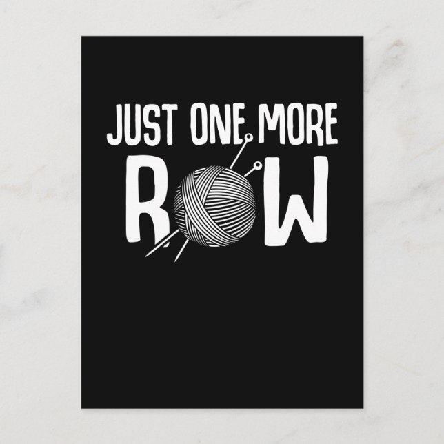 Crochet Mama Yarn Hobby Crafting Oma Postkarte (Vorderseite)