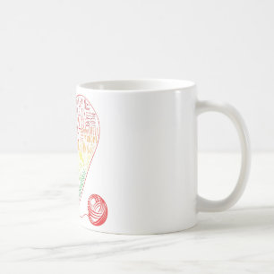 Crochet Mots Mug (Couleur)