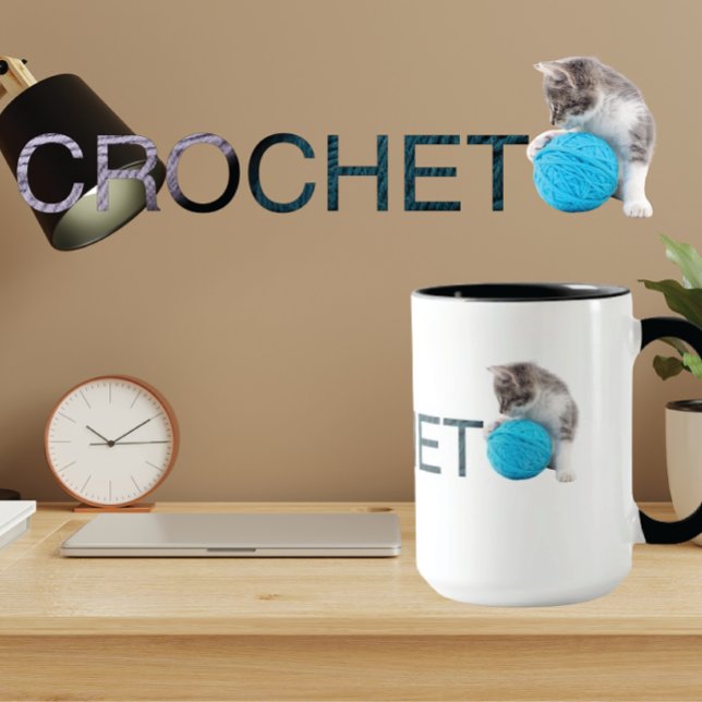 Crochet Mug 15 oz (Créateur téléchargé)