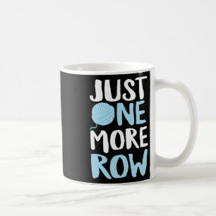 Crochet nur noch ein Stück Garn und Haken Nadel Kaffeetasse