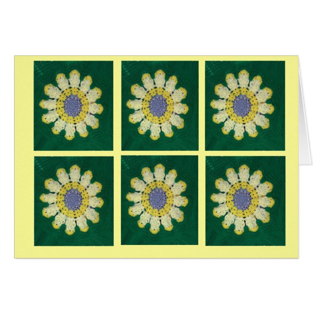 Crochet Pattern - Daisy (Vorderseite (Horizontal))