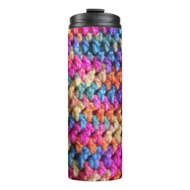 Crochet Thermal Tumbler Thermosbecher (Vorderseite)