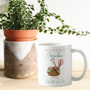 Crochet Watercolor Weltkulturerbe der Extraklasse Kaffeetasse