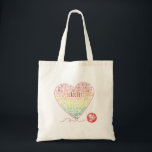 Crochet Words-Tasche Tragetasche<br><div class="desc">Tragen Sie Ihr Garn in dieser Leinwand Tasche und lasse der Welt wissen,  wie viel Sie Liebe zu häkeln!</div>