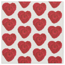 Crochet Yarn Heart Red Craft